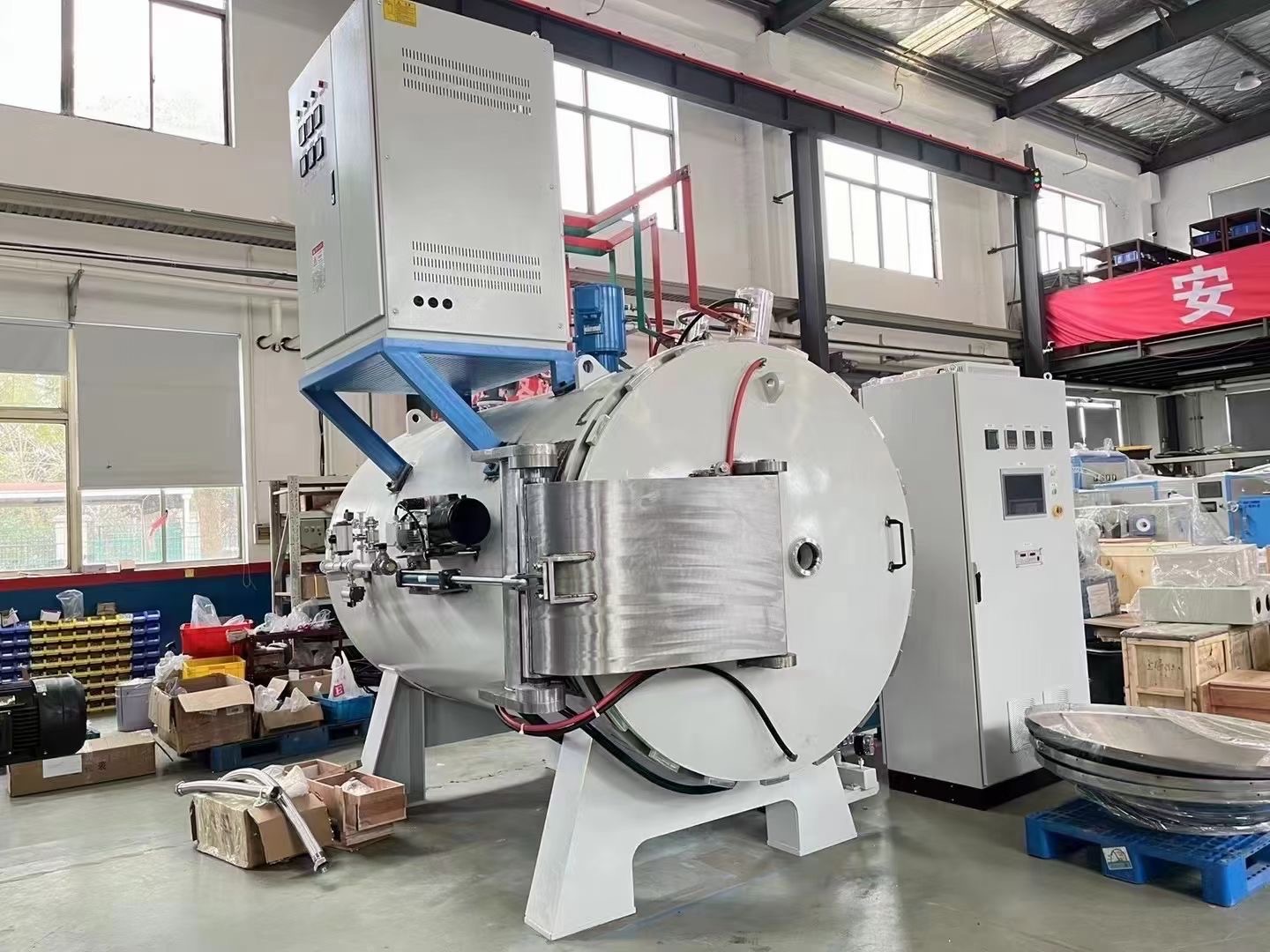 Vacuum Mechanical Pressure Sintering Furnace